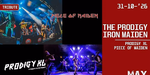 Iron Maiden & The Prodigy Tributes — muziek in Alphen aan den Rijn