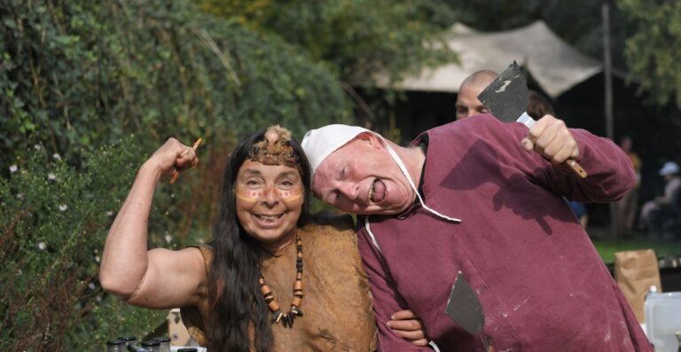 Archeon Culinair — markt-eten in Alphen aan den Rijn