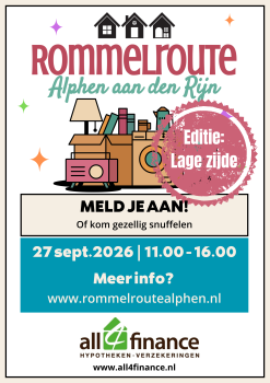 Rommelroute Alphen aan den Rijn Hoge Zijde in Alphen aan den Rijn