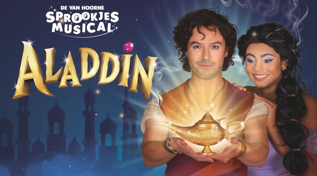 Van Hoorne presenteert Aladdin de Musical in Alphen aan den Rijn