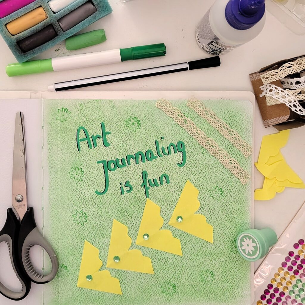 Art journaling – workshop voor beginners in Alphen aan den Rijn